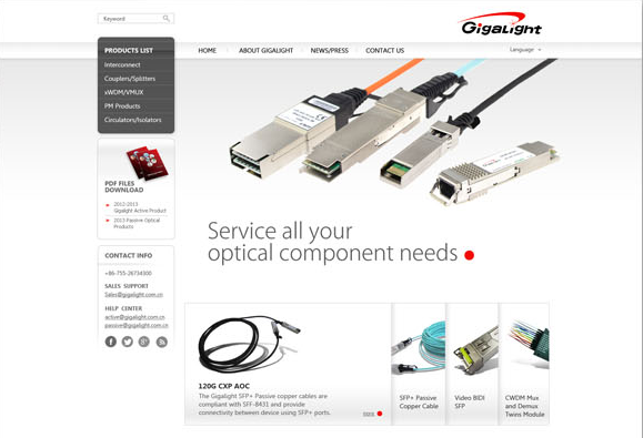 eall.biz shenzhenwebdesign gigalight