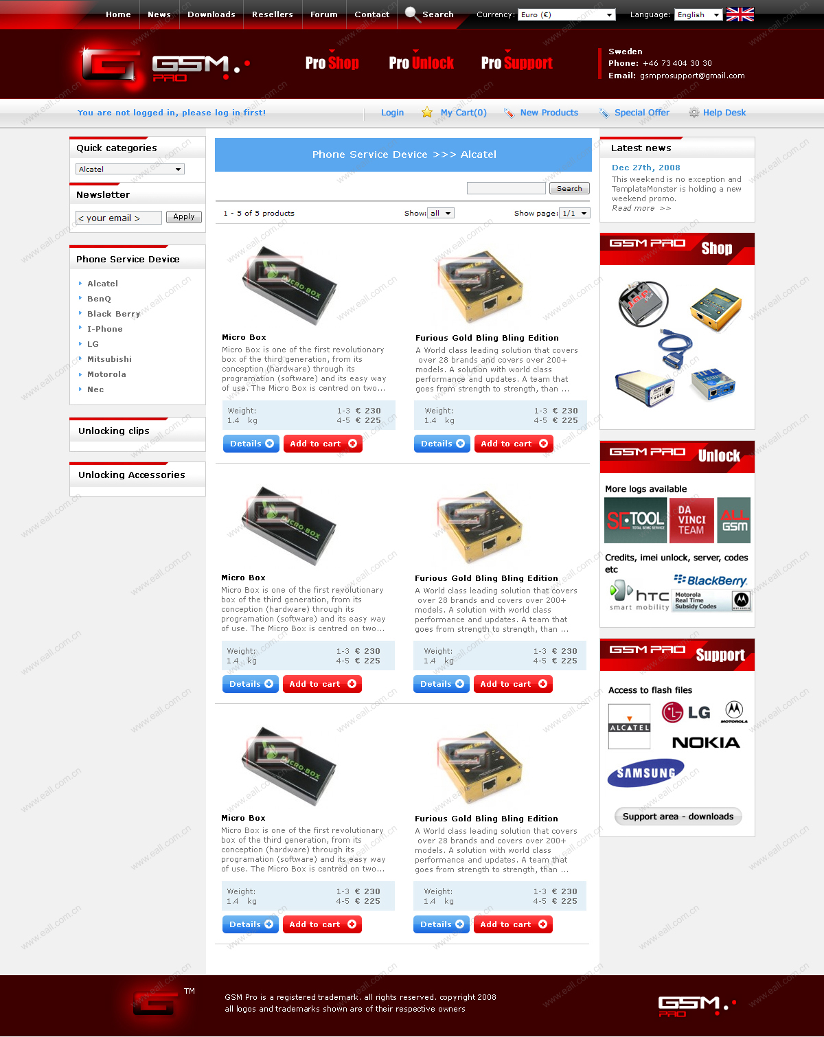 eall.biz shenzhenwebdesign gsmpro2