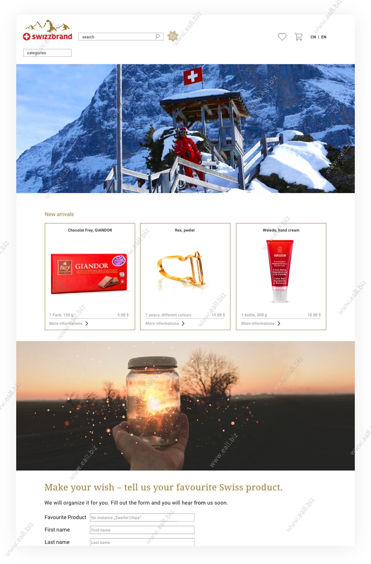 eall.biz shenzhen webdesign swizzbrand