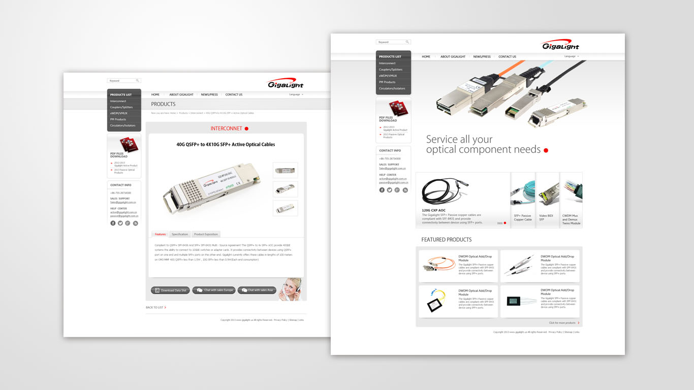 eall.biz shenzhenwebdesign gigalight